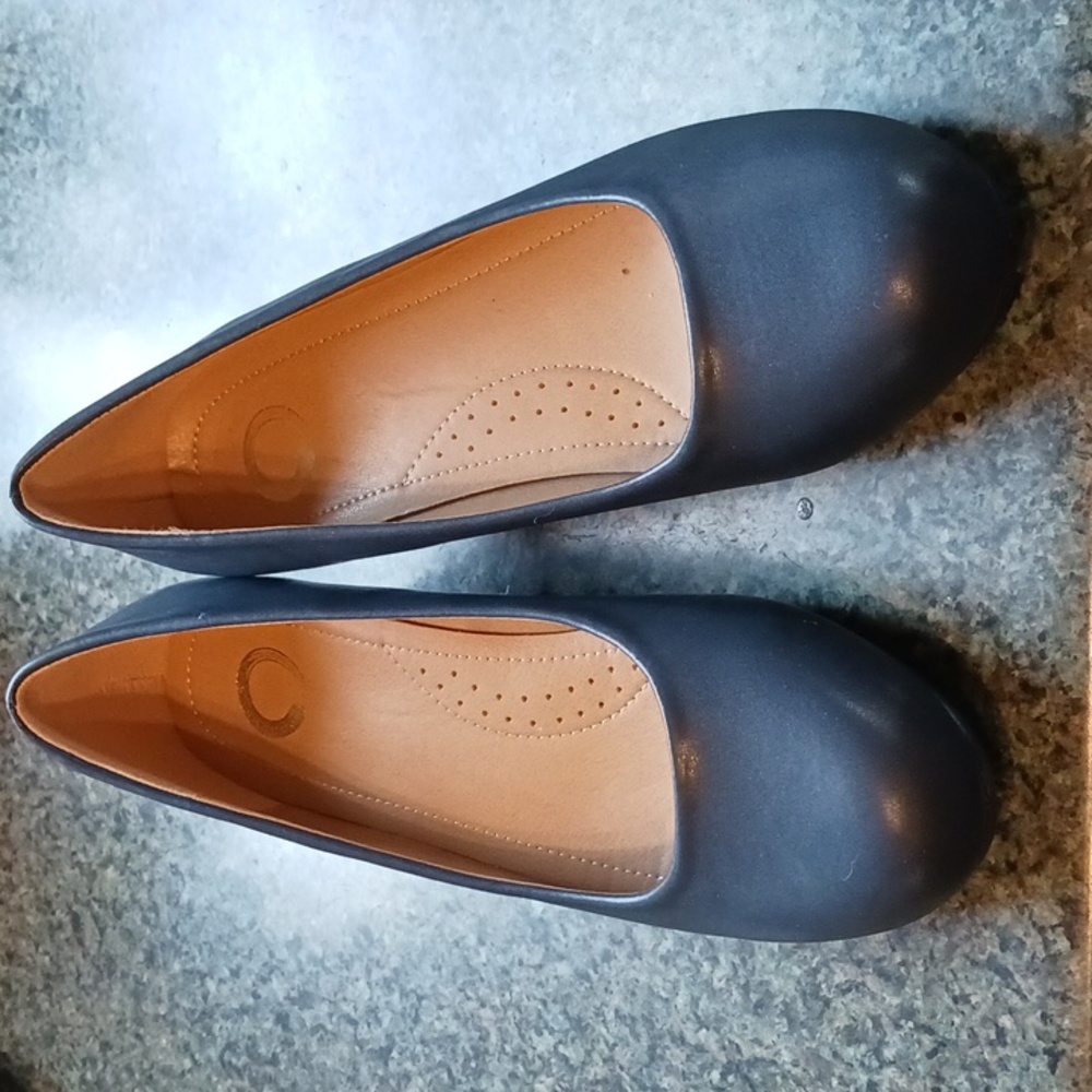 Womans  Shoes Heels 7 1/2 Slate Blue